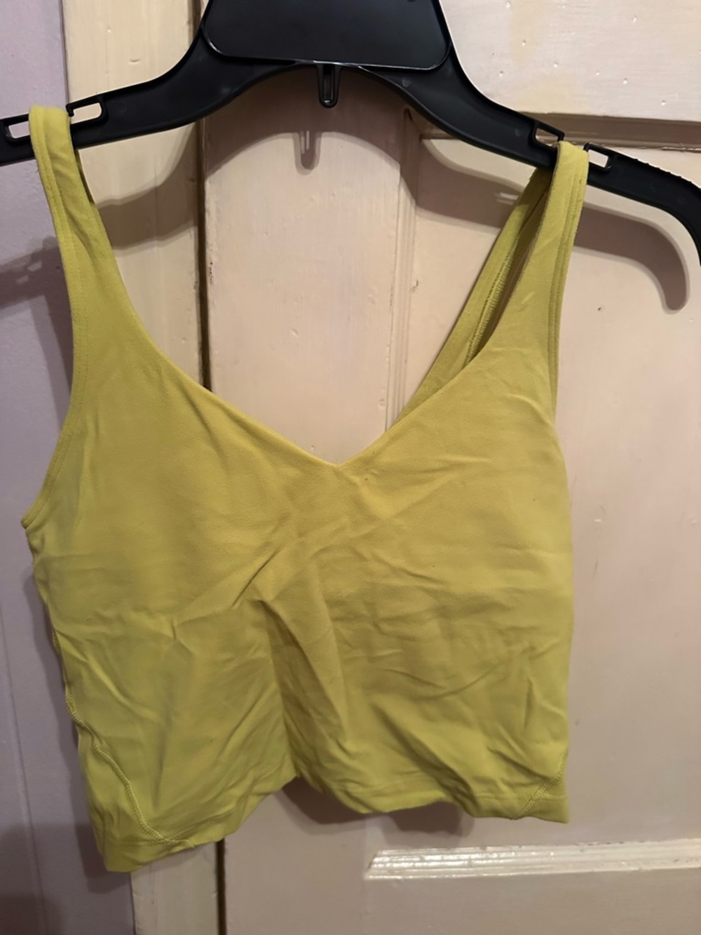 lululemon athletica Yellow Tank Top